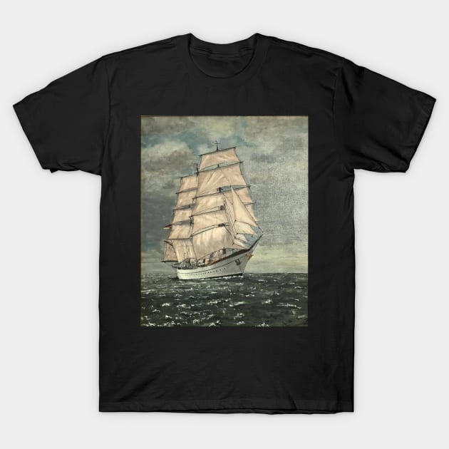 Jorge Foch - A German Sail Training ship T-Shirt by WILT